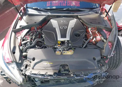 2017 Infiniti Q50 3.0T Red Sport 400 из США, поврежденный, VIN JN1FV7AP9HM850166